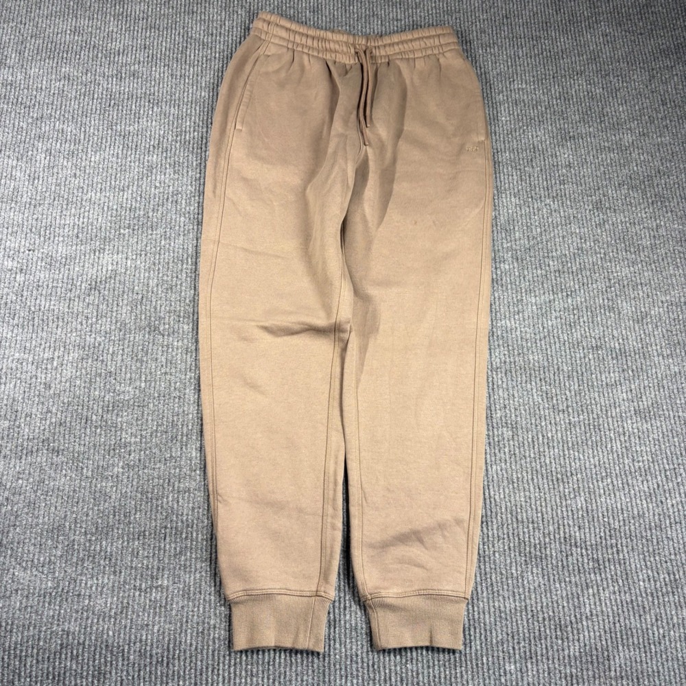 DSG Sweatpants Mens S Brown Fleece Jogger Elastic Waist Drawstring Pocket